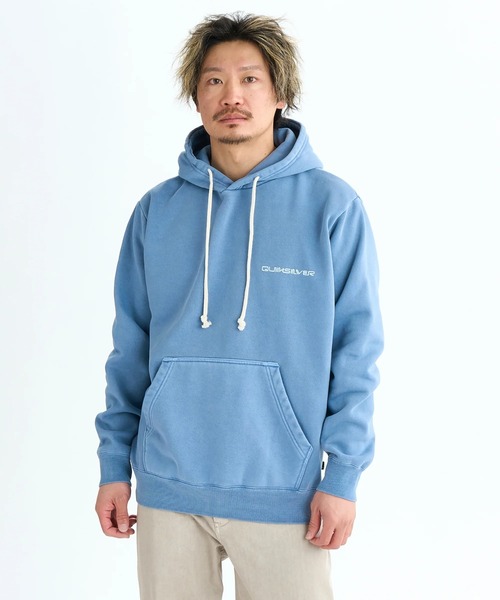 Quiksilver(クイックシルバー)の「PG DESERT WAVES SWEA /クイックシルバー裏起毛バックプリントプルオーバーパーカー・フーディー(スウェット・メンズ・ブルー/ブラック/ホワイト・X-LARGE/LARGE/MEDIUM)」の18枚目の写真
