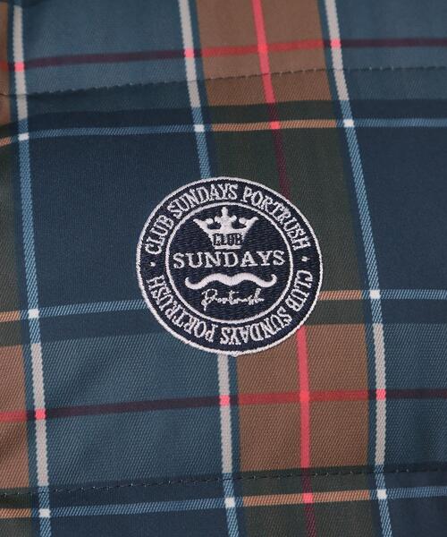 adabat（アダバット）の「【新レーベル ADABAT NAVY】撥水 タータンチェック中綿ベスト（その他アウター・メンズ・ネイビー系1・50/48/46）」の8枚目の写真