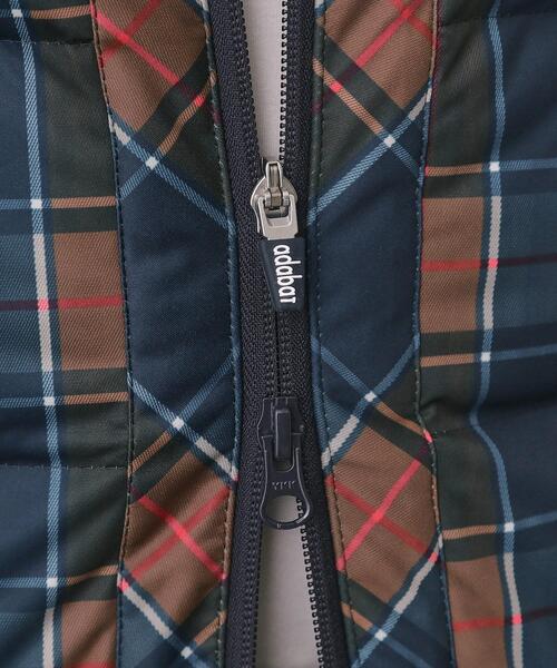 adabat（アダバット）の「【新レーベル ADABAT NAVY】撥水 タータンチェック中綿ベスト（その他アウター・メンズ・ネイビー系1・50/48/46）」の16枚目の写真