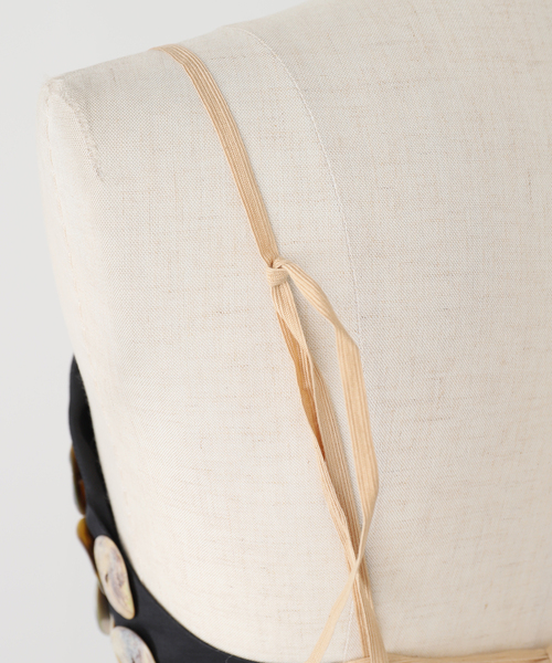 PONTI（ポンティ）の「PONTI SHELL BUTTON TOP PO2R014：ビスチェ（シャツ/ブラウス・レディース・アイボリー・FREE）」の8枚目の写真