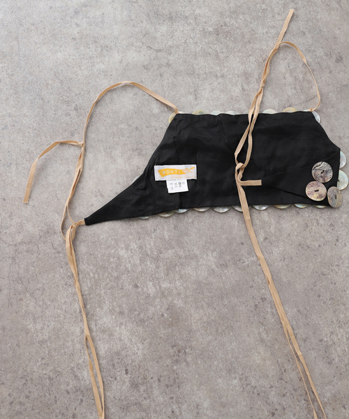 PONTI（ポンティ）の「PONTI SHELL BUTTON TOP PO2R014：ビスチェ（シャツ/ブラウス・レディース・アイボリー・FREE）」の9枚目の写真