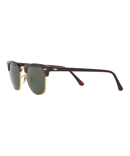 Ray-Ban(レイバン)の「Ray-Ban レイバン サングラス CLUBMASTER CLASSIC RB301651W0366/紫外線対策(サングラス・メンズ・ゴールド×ブラウン・51)」の11枚目の写真