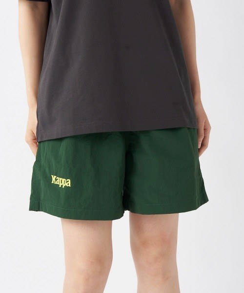 Kappa(カッパ)の「≪ウェルネスシリーズ≫水陸両用 ユニセックス ナイロンハーフパンツ(その他パンツ・レディース・グリーン/ライム/ベージュ/ブラック・SMALL/LARGE/MEDIUM)」の14枚目の写真