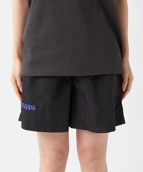 Kappa(カッパ)の「≪ウェルネスシリーズ≫水陸両用 ユニセックス ナイロンハーフパンツ(その他パンツ・レディース・グリーン/ライム/ベージュ/ブラック・SMALL/LARGE/MEDIUM)」の22枚目の写真