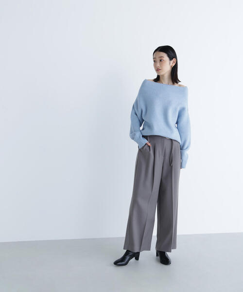 ◇ダブルベルトワイドパンツⅡ（その他パンツ）｜NATURAL BEAUTY BASIC