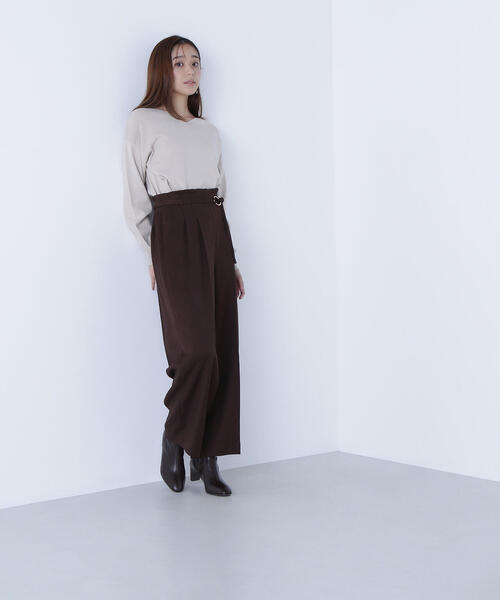 ◇ダブルベルトワイドパンツⅡ（その他パンツ）｜NATURAL BEAUTY BASIC