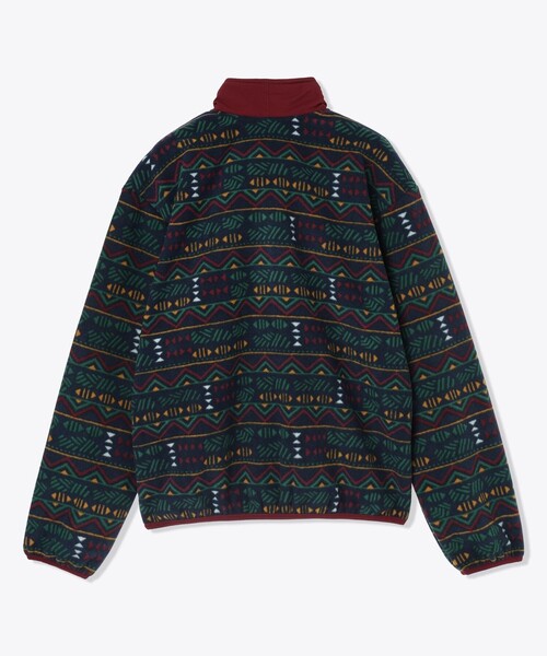 Columbia（コロンビア）の「Columbia／ウィメンズ セコイアグローブ プリント ハーフジップ フリースジャケット／コロンビア（その他トップス・レディース・グリーン/レッド/ベージュ/ネイビー・S/XL/M/L）」の14枚目の写真