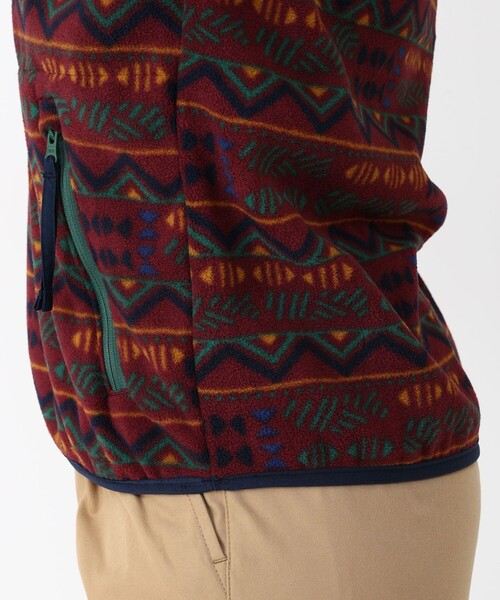 Columbia（コロンビア）の「Columbia／ウィメンズ セコイアグローブ プリント ハーフジップ フリースジャケット／コロンビア（その他トップス・レディース・グリーン/レッド/ベージュ/ネイビー・S/XL/M/L）」の19枚目の写真