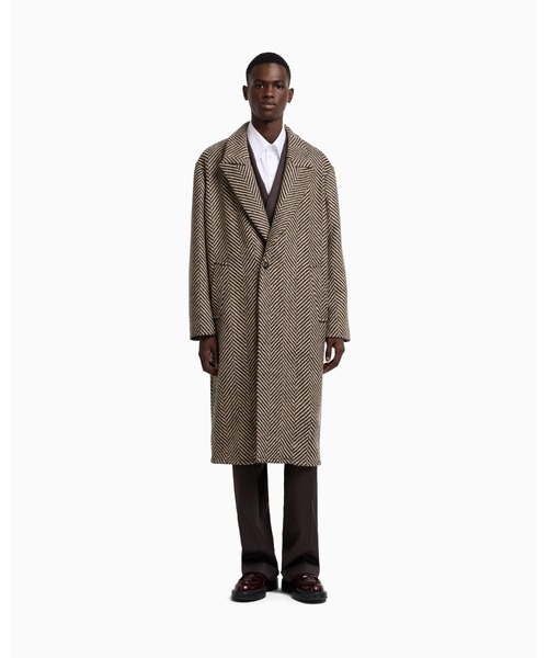 【美品】エンポリオアルマーニ　ピークドラペル＆ダブルブレストジャケット EMPORIO ARMANI（エンポリオアルマーニ）の「【エンポリオ