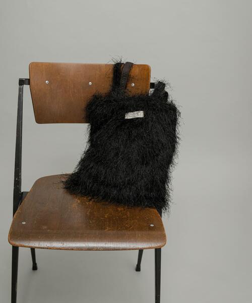 URBAN RESEARCH Sonny Label(アーバンリサーチサニーレーベル)の「シャギートートバッグ(トートバッグ・レディース・アイボリー/ブラック/ブルー系その他・ONE)」の15枚目の写真