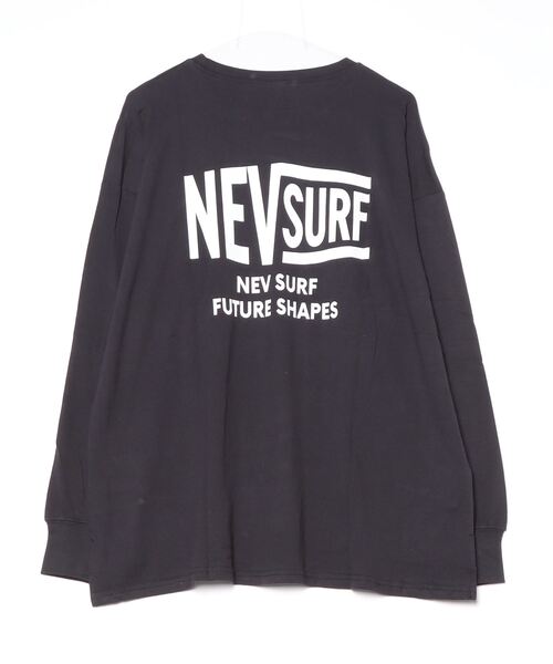 NEV(ネブ)の「NEV SURF メンズ ロンT(Tシャツ/カットソー・メンズ・チャコールグレー/ベージュ/ブラック/オフホワイト/ホワイト系その他/ブラック系その他/杢グレー/ネイビー・M/L/XL)」の21枚目の写真