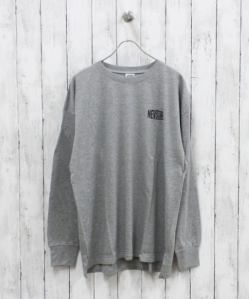 NEV(ネブ)の「NEV SURF メンズ ロンT(Tシャツ/カットソー・メンズ・チャコールグレー/ベージュ/ブラック/オフホワイト/ホワイト系その他/ブラック系その他/杢グレー/ネイビー・M/L/XL)」の15枚目の写真