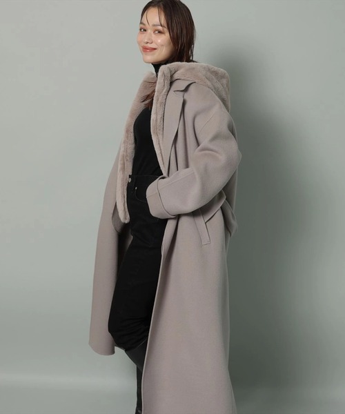 リバーカラーコート（ダウンジャケット/コート）｜Arpege story