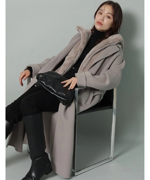 リバーカラーコート（ダウンジャケット/コート）｜Arpege story