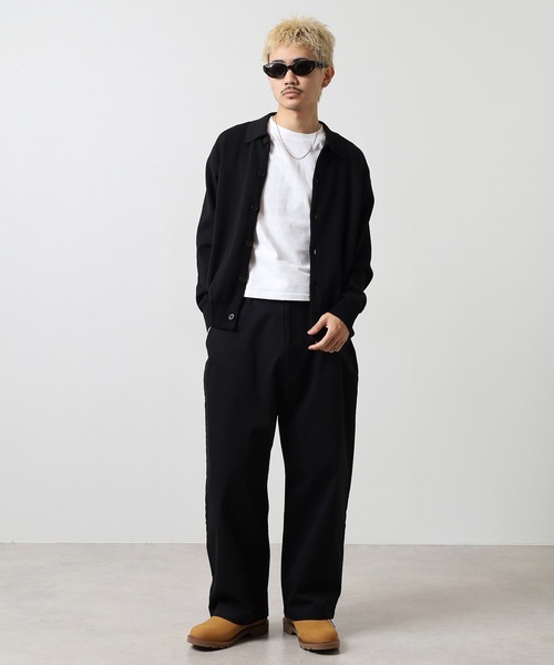ワイドバルーンクロップドチノ（チノパンツ）｜FUNALIVE（ファン