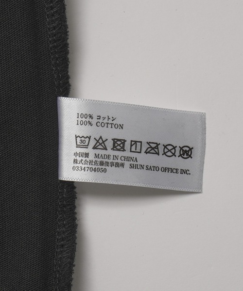 LOOSE JOINTS(ルーズジョインツ)の「LOOSEJOINTS ED DAVIS-GATEWAY S/S TEE LS25JS014ED(Tシャツ/カットソー・メンズ・ホワイト/ブラック・M/S/L)」の9枚目の写真