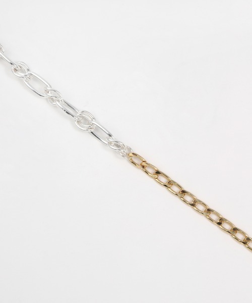 Nothing And Others(ナッシングアンドアザーズ)の「「Nothing And Others/ナッシングアンドアザーズ」MixChain Multi Necklace(ネックレス・レディース・マルチ/シルバー・FREE)」の5枚目の写真