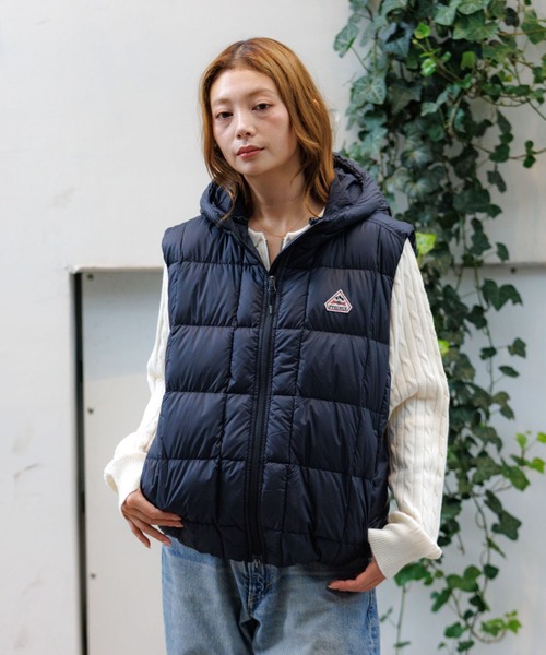No m i さま専用　 　ダウンベスト　ネイビー　XS 送料無料】ダウンベスト CLASSIC DOWN VEST