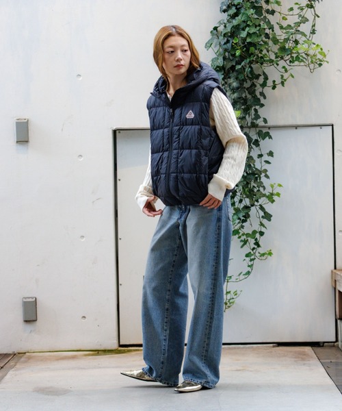 Pyrenex(ピレネックス)の「【PYRENEX / ピレネックス】BASSIA VEST / バッシア ベスト / ダウンベスト / ライトダウン / HWY033(ダウンベスト・レディース・ブラック・36/34)」の5枚目の写真