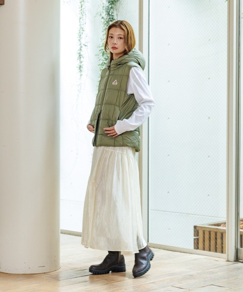 Pyrenex(ピレネックス)の「【PYRENEX / ピレネックス】BASSIA VEST / バッシア ベスト / ダウンベスト / ライトダウン / HWY033(ダウンベスト・レディース・ブラック・36/34)」の8枚目の写真