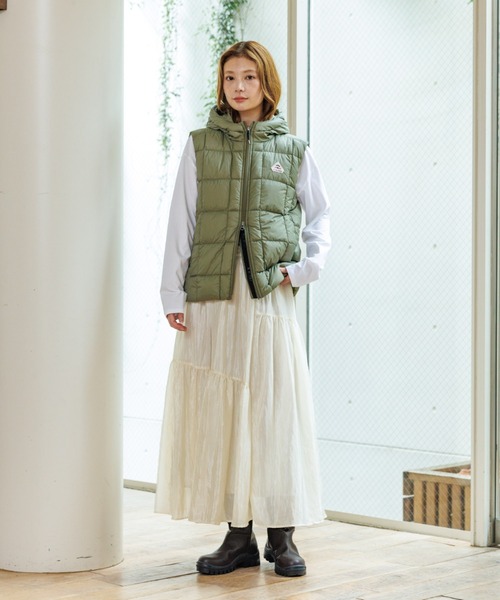 Pyrenex(ピレネックス)の「【PYRENEX / ピレネックス】BASSIA VEST / バッシア ベスト / ダウンベスト / ライトダウン / HWY033(ダウンベスト・レディース・ブラック・36/34)」の10枚目の写真