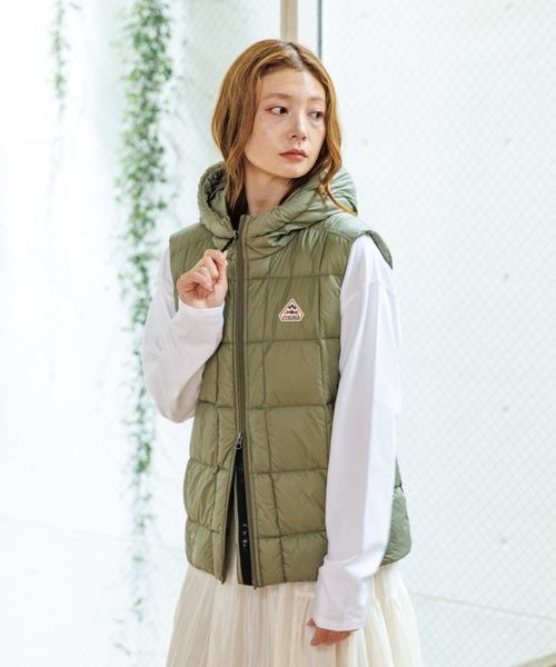 Pyrenex(ピレネックス)の「【PYRENEX / ピレネックス】BASSIA VEST / バッシア ベスト / ダウンベスト / ライトダウン / HWY033(ダウンベスト・レディース・ブラック・36/34)」の11枚目の写真