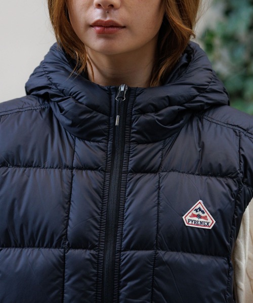 Pyrenex(ピレネックス)の「【PYRENEX / ピレネックス】BASSIA VEST / バッシア ベスト / ダウンベスト / ライトダウン / HWY033(ダウンベスト・レディース・ブラック・36/34)」の16枚目の写真