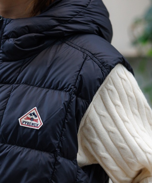Pyrenex(ピレネックス)の「【PYRENEX / ピレネックス】BASSIA VEST / バッシア ベスト / ダウンベスト / ライトダウン / HWY033(ダウンベスト・レディース・ブラック・36/34)」の17枚目の写真