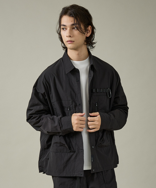 NOIR(ノワール)の「【NoiR / ノワール】NW25001 Connect Shirts / コネクトシャツ(シャツ/ブラウス・メンズ・ブラック・M/L)」の18枚目の写真