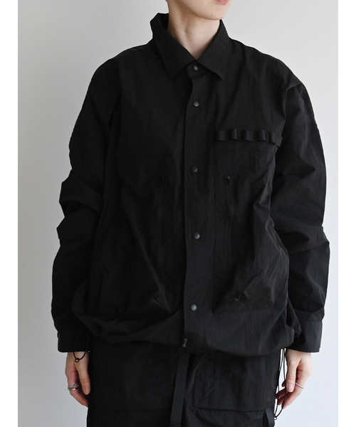 NOIR(ノワール)の「【NoiR / ノワール】NW25001 Connect Shirts / コネクトシャツ(シャツ/ブラウス・メンズ・ブラック・M/L)」の5枚目の写真