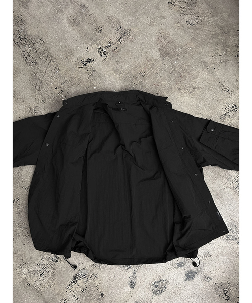 NOIR(ノワール)の「【NoiR / ノワール】NW25001 Connect Shirts / コネクトシャツ(シャツ/ブラウス・メンズ・ブラック・M/L)」の2枚目の写真