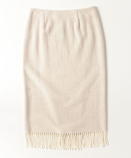 フリンジ ヘリンボーン ラップ スカート（スカート）｜POLO RALPH