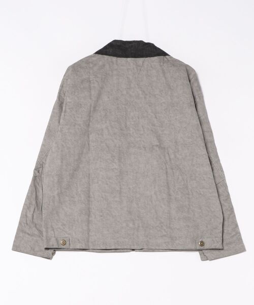 aimoha（アイモハ）の「ワークコットンジャケット/work cotton jacket（ミリタリージャケット・メンズ・ベージュ/グレー・MEDIUM/LARGE）」の17枚目の写真