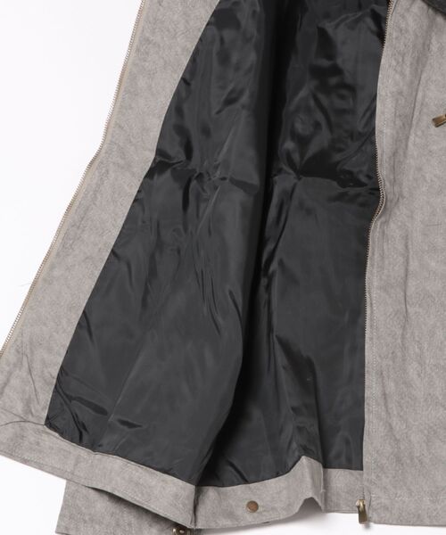 aimoha（アイモハ）の「ワークコットンジャケット/work cotton jacket（ミリタリージャケット・メンズ・ベージュ/グレー・MEDIUM/LARGE）」の18枚目の写真