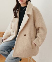 【WEB限定】Wテーラードジャケットコート