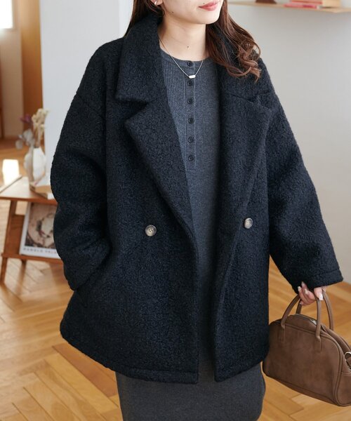 セール】【WEB限定】Wテーラードジャケットコート（ブルゾン