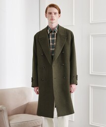 Munich 緑色 チェスターコート 51uv2p0sJCL._SY350_QL65_.jpg