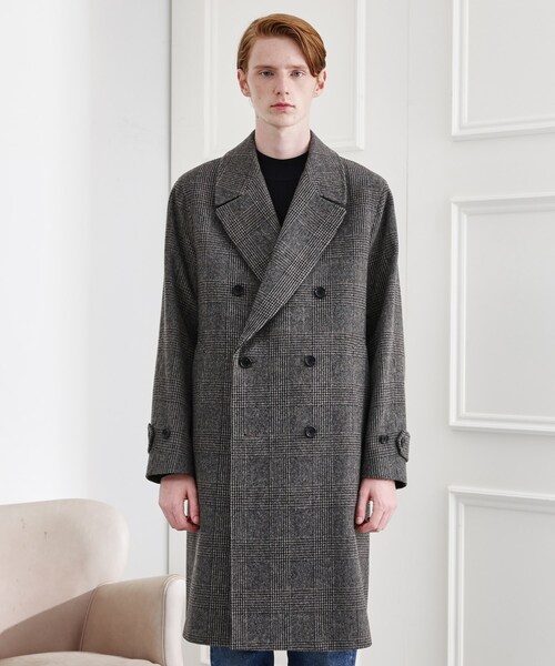 LIMITED】ウール混アルスターコート（チェスターコート）｜TAKEO