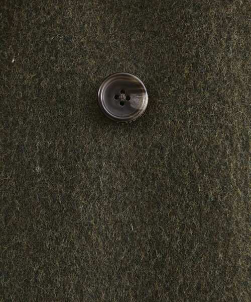 TAKEO KIKUCHI（タケオキクチ）の「【LIMITED】ウール混アルスターコート（チェスターコート・メンズ・ベージュ系1/ブラック/カーキ系6・01/02/03/04）」の22枚目の写真