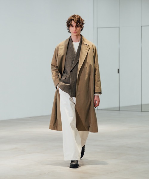 CITY TOKYO（シティトウキョウ）の「【CITY TOKYO/シティートーキョー】TWEED ダブルブレザー（テーラードジャケット・メンズ・ブラウン/ネイビー・1/2）」の13枚目の写真