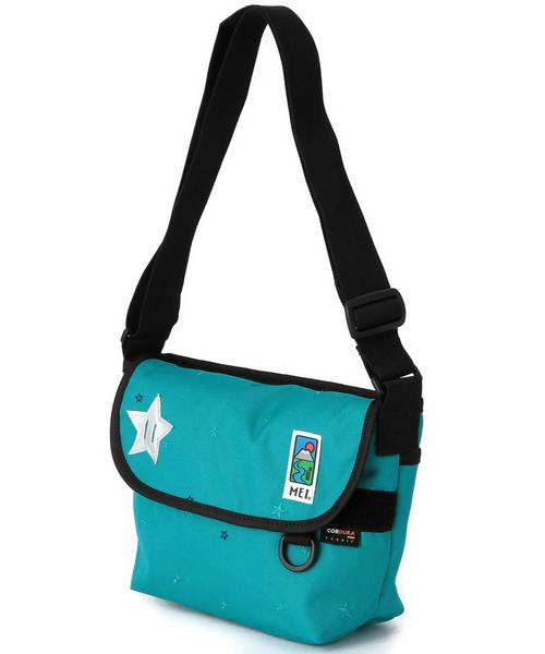 green label relaxing（グリーンレーベルリラクシング）の「【MEI(エムイーアイ)】別注 メッセンジャー スター（ショルダーバッグ・キッズ・ピンク/ターコイズブルー/ネイビー・フリー）」の4枚目の写真