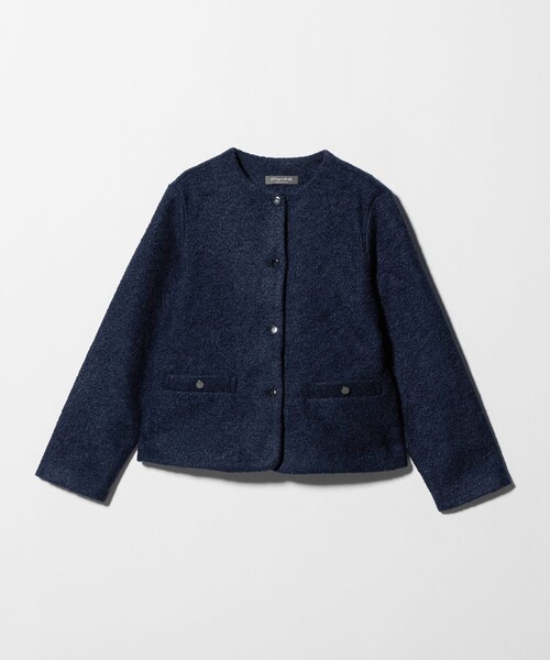 セール】カールメルトン ノーカラージャケット ＜A DAY IN THE LIFE