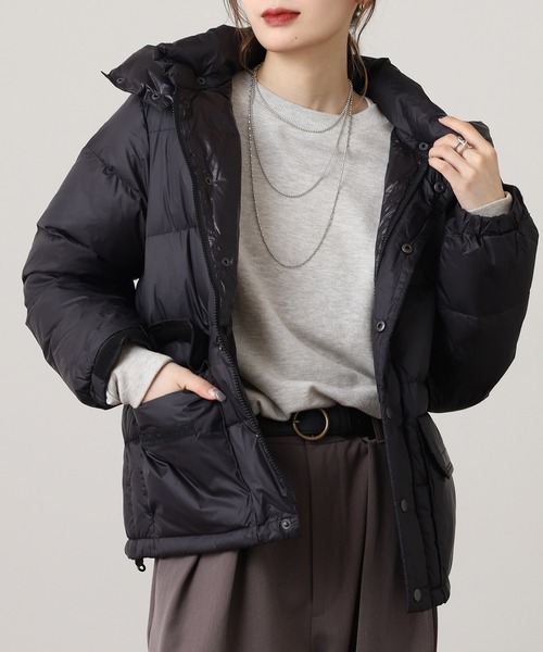 OMNES（オムネス）の「ボリュームダウンジャケット（ダウンジャケット/コート・メンズ・ブラック/カーキ/ベージュ・WOMENS M/M/L/WOMENS L）」の2枚目の写真