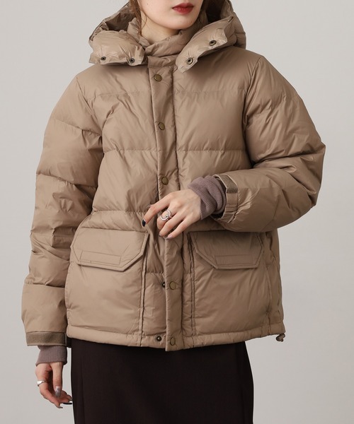 OMNES（オムネス）の「ボリュームダウンジャケット（ダウンジャケット/コート・メンズ・ブラック/カーキ/ベージュ・WOMENS M/M/L/WOMENS L）」の9枚目の写真