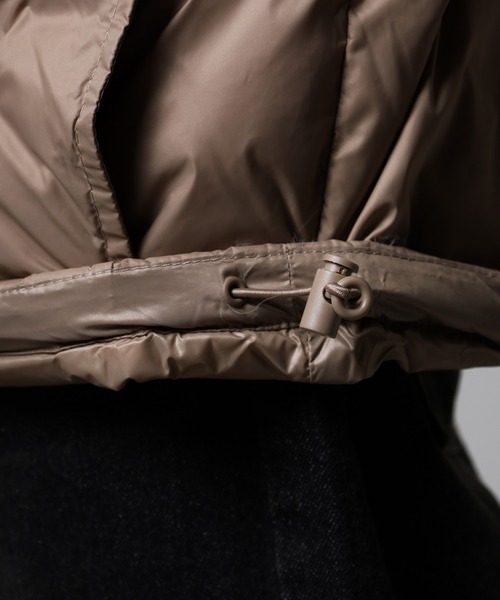 OMNES（オムネス）の「ボリュームダウンジャケット（ダウンジャケット/コート・メンズ・ブラック/カーキ/ベージュ・WOMENS M/M/L/WOMENS L）」の21枚目の写真