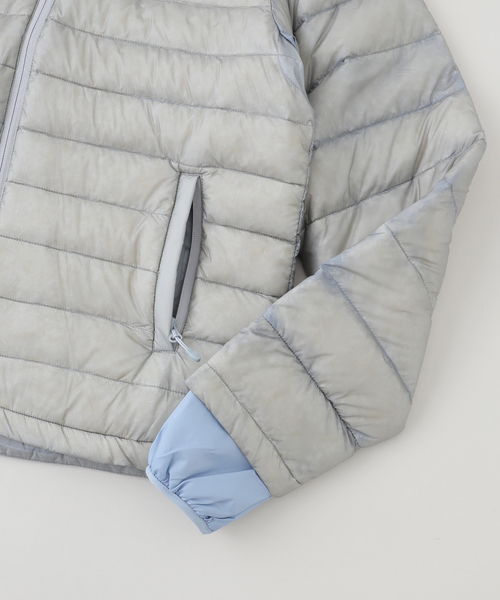 SAN SAN GEAR（サンサンギア）の「SAN SAN GEAR / サンサンギア SUFFIX PUFFER JACKET（ダウンジャケット/コート・メンズ・ブラック・1/2）」の9枚目の写真
