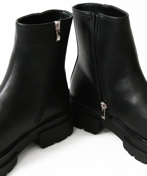 Gready Brilliant(グレディブリリアン)の「プレーントラックソール(ブーツ・レディース・ブラック/ブラウン・36/37/38)」の19枚目の写真