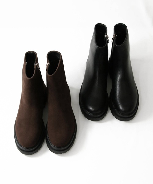 Gready Brilliant(グレディブリリアン)の「プレーントラックソール(ブーツ・レディース・ブラック/ブラウン・36/37/38)」の22枚目の写真