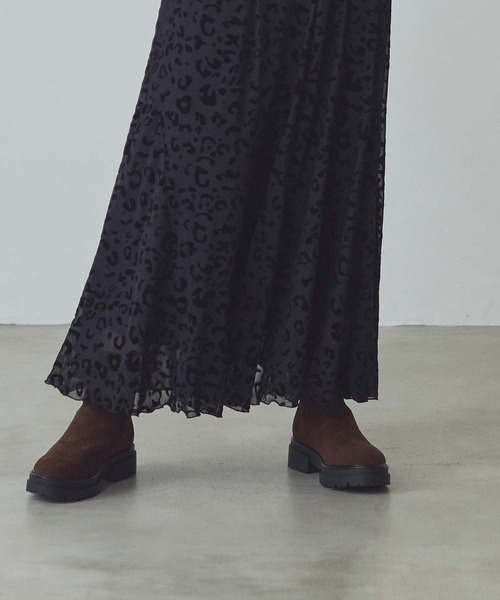 Gready Brilliant(グレディブリリアン)の「プレーントラックソール(ブーツ・レディース・ブラック/ブラウン・36/37/38)」の7枚目の写真