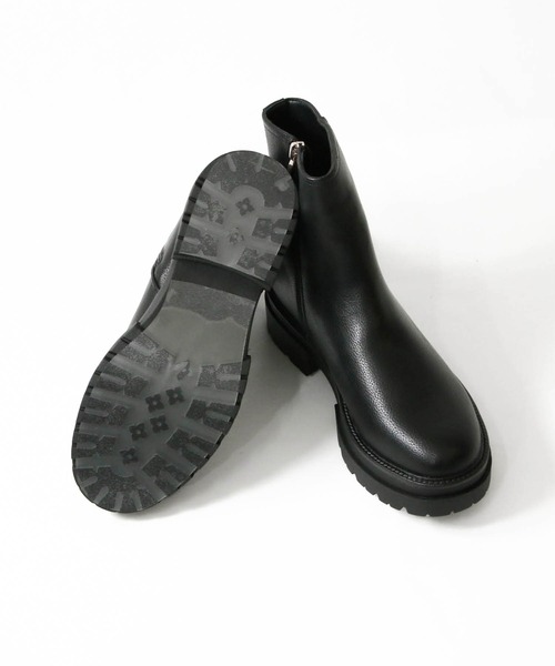 Gready Brilliant(グレディブリリアン)の「プレーントラックソール(ブーツ・レディース・ブラック/ブラウン・36/37/38)」の13枚目の写真